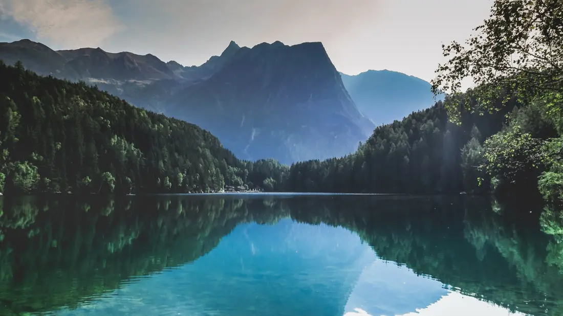 Wild alpine landscape
